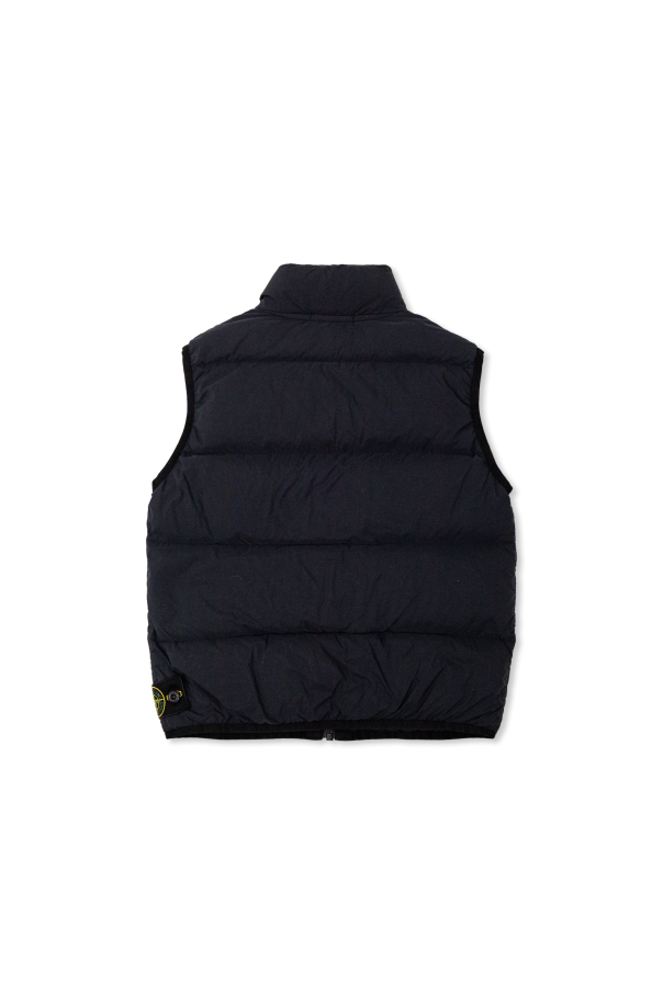 Stone Island Junior Puchowa kamizelka ze stójką