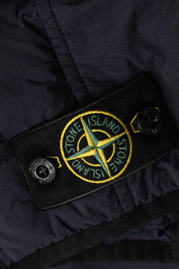 Stone Island Junior Puchowa kamizelka ze stójką