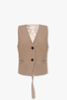 Helmut Lang BROWN Vented vest
