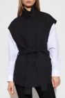 Moose Knuckles BLACK Quilted vest with standing collar