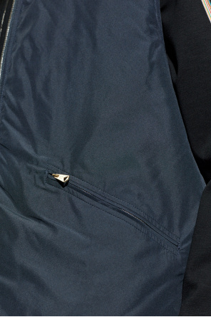 Paul Smith Insulated vest with a stand-up collar