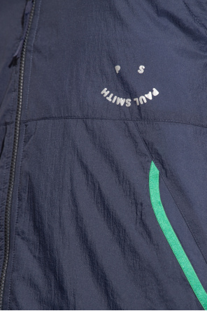 Louis Vuitton presents: A Dynamic Winter Wardrobe Ski Collection Vest with logo