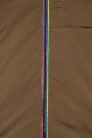 Go-To Sleeveless Primegreen Polo Shirt Insulated ribbed jacket