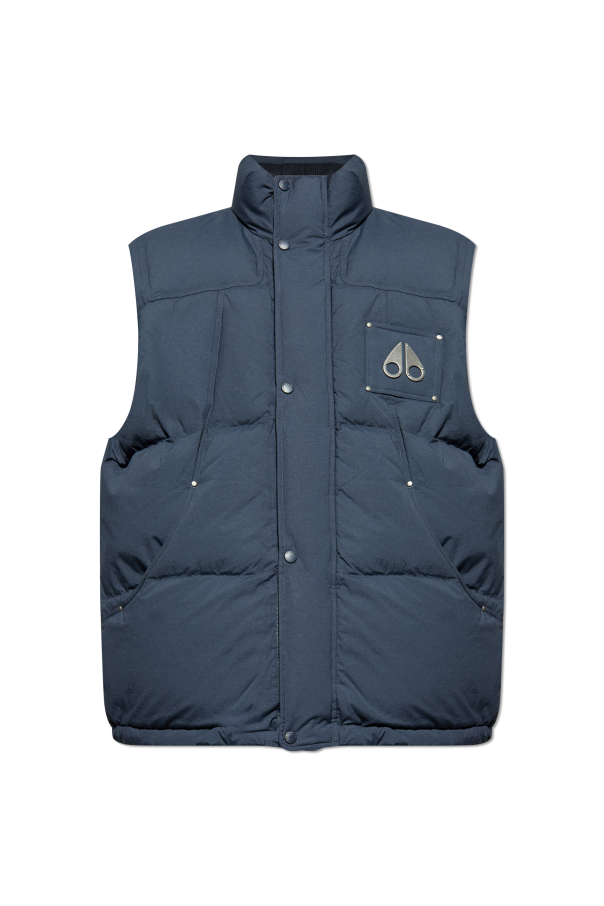 Quilted vest with stand-up collar od Moose Knuckles