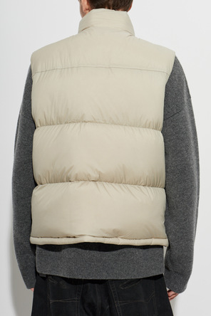 Moose Knuckles Down gilet with logo appliqué