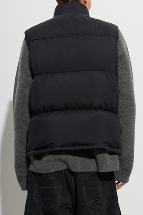 Moose Knuckles Down gilet with logo application