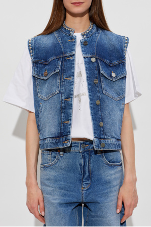 AllSaints Chaleco vaquero ‘Mav’