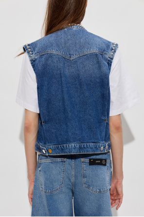 AllSaints Chaleco vaquero ‘Mav’