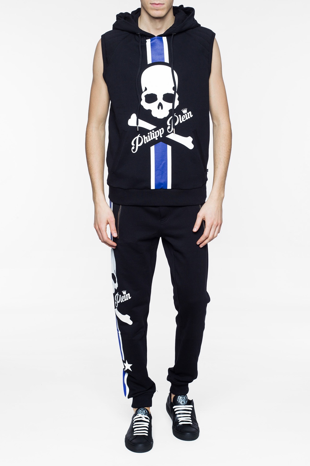 philipp plein sleeveless hoodie