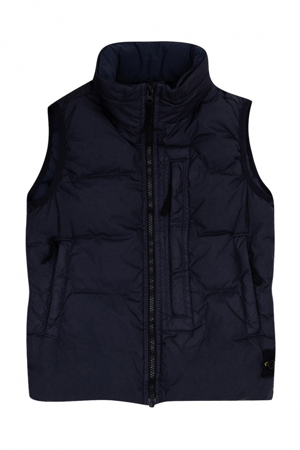 Stone Island Kids Vest with concealed hood