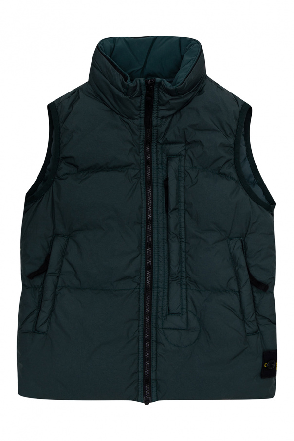 Stone Island Kids Vest with concealed hood