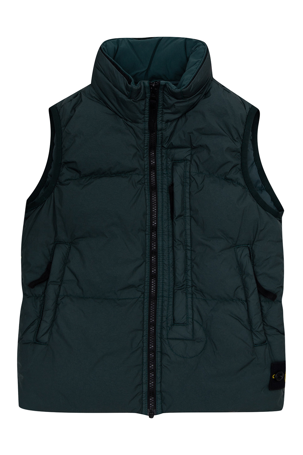 GIRLS CLOTHES 4-14 YEARS Vest with concealed hood