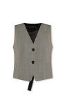 Helmut Lang Herringbone vest