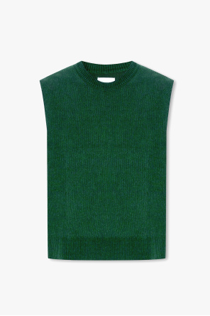 two-tone organic-cotton sweatshirt