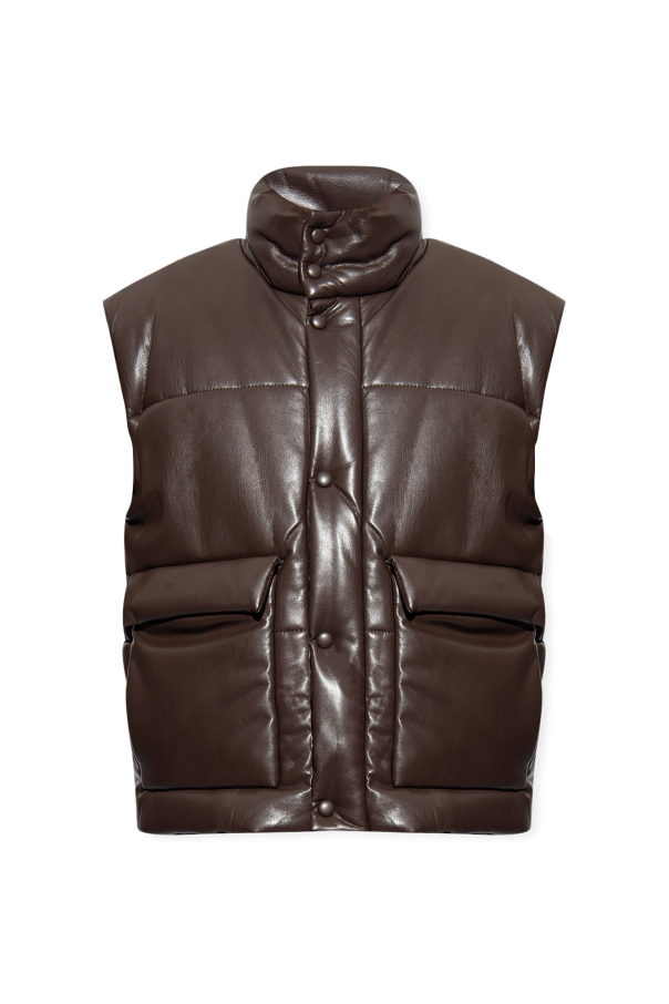 Nanushka ‘Jovan’ vest from vegan leather