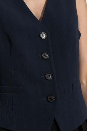 Theory Ribbed Waistcoat