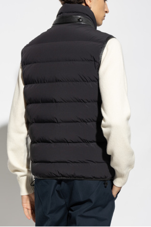 Tom Ford Down vest with stand-up collar