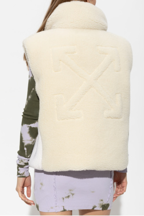 Off-White Faux-fur vest