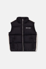 Palm Angels Kids BLACK Insulated quilted vest