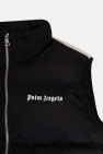 Palm Angels Kids BLACK Insulated quilted vest