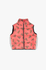 Palm Angels Kids ORANGE Vest with logo