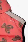 Palm Angels Kids ORANGE Vest with logo