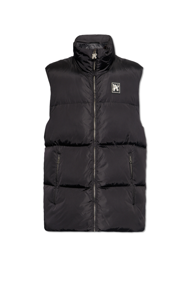 Palm Angels Down vest with logo