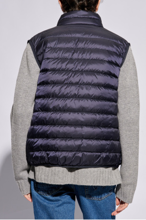 Palm Angels Quilted vest with logo