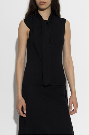 Lemaire Vest with asymmetric fastening