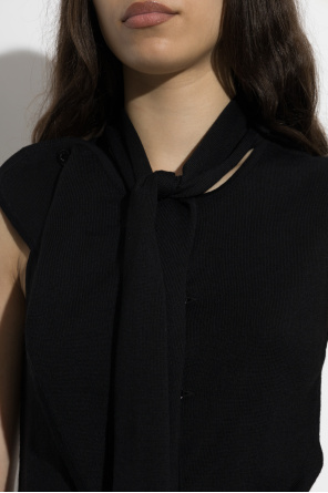 Lemaire Vest with asymmetric fastening
