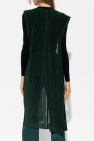 Issey Miyake Pleats Please GREEN Openwork vest