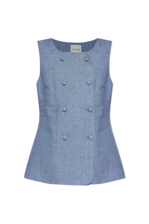 Linen vest ‘Thea’