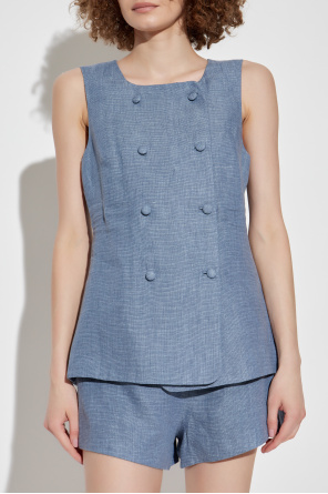 Posse Linen vest ‘Thea’