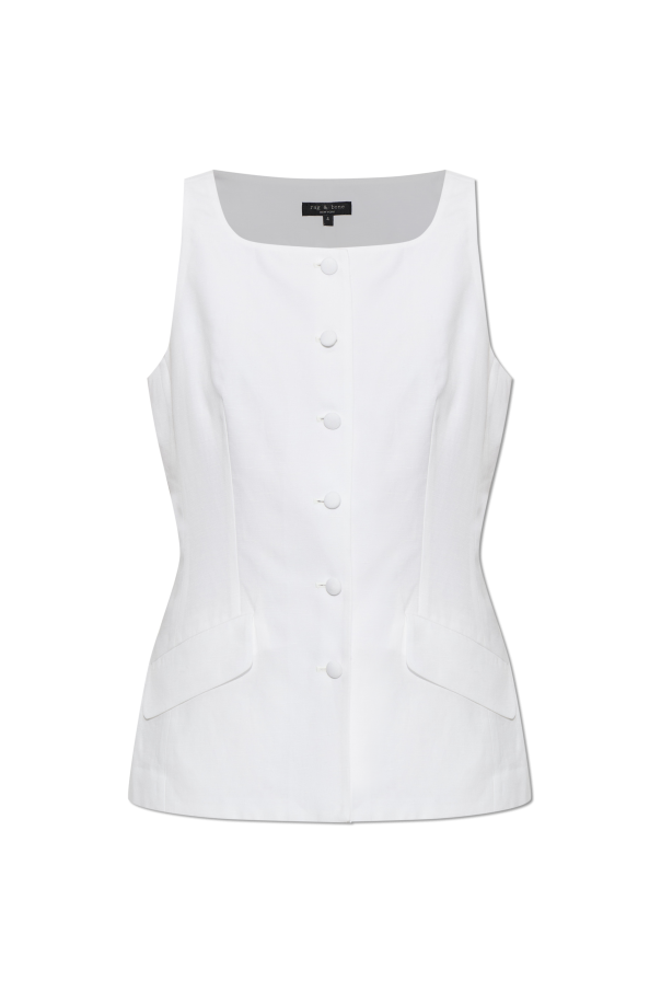 Vest with decorative flaps od Rag & Bone