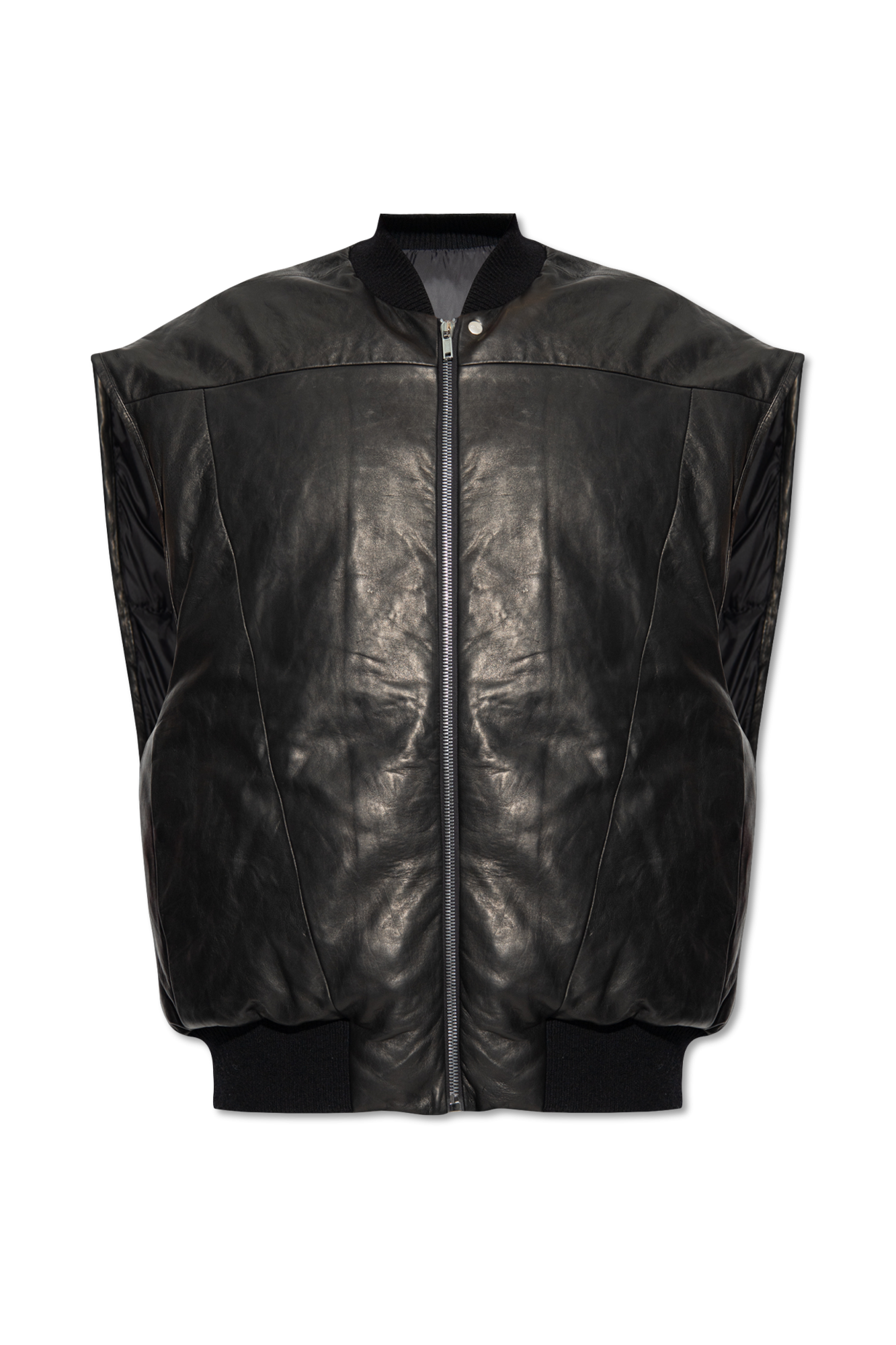 Rick Owens ‘Jumbo Flight’ leather vest