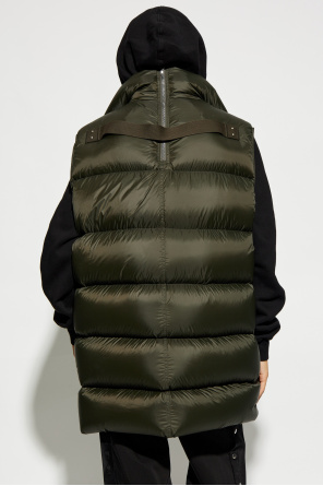 Rick Owens Puchowa kamizelka `Flight` typu `oversize`