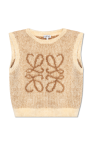Loewe Cotton vest with logo