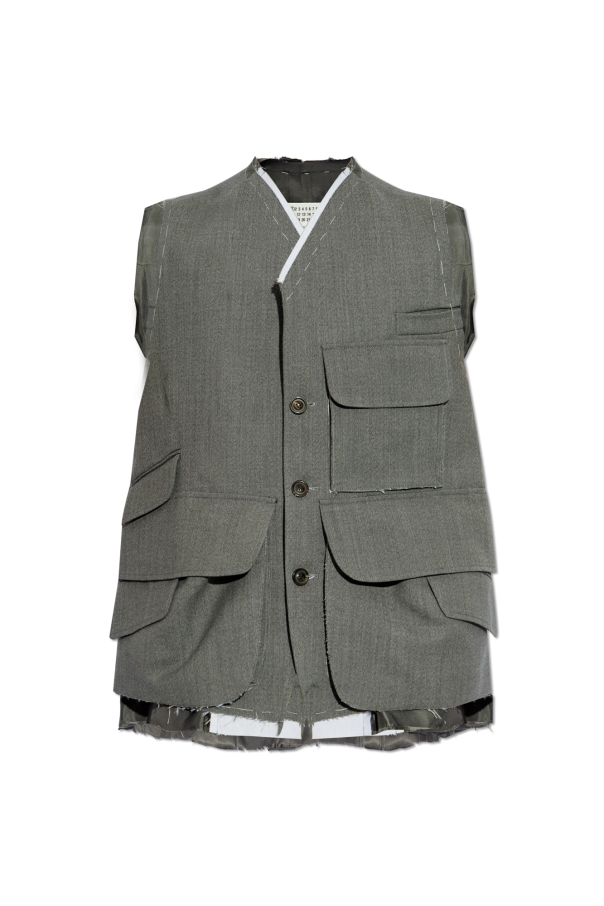 Maison Margiela Weste mit vintage-Effekt