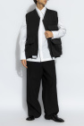 Maison Margiela BLACK Vest with vintage effect