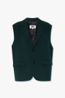 MM6 Maison Margiela Raw-trimmed vest