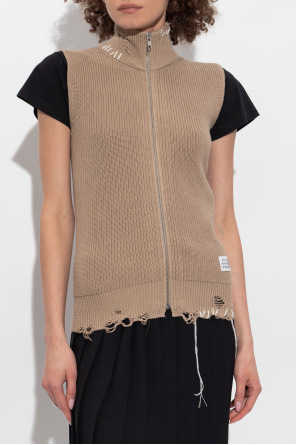 MM6 Maison Margiela Waistcoat with logo