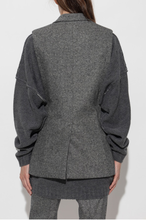 MM6 Maison Margiela Single-vent vest