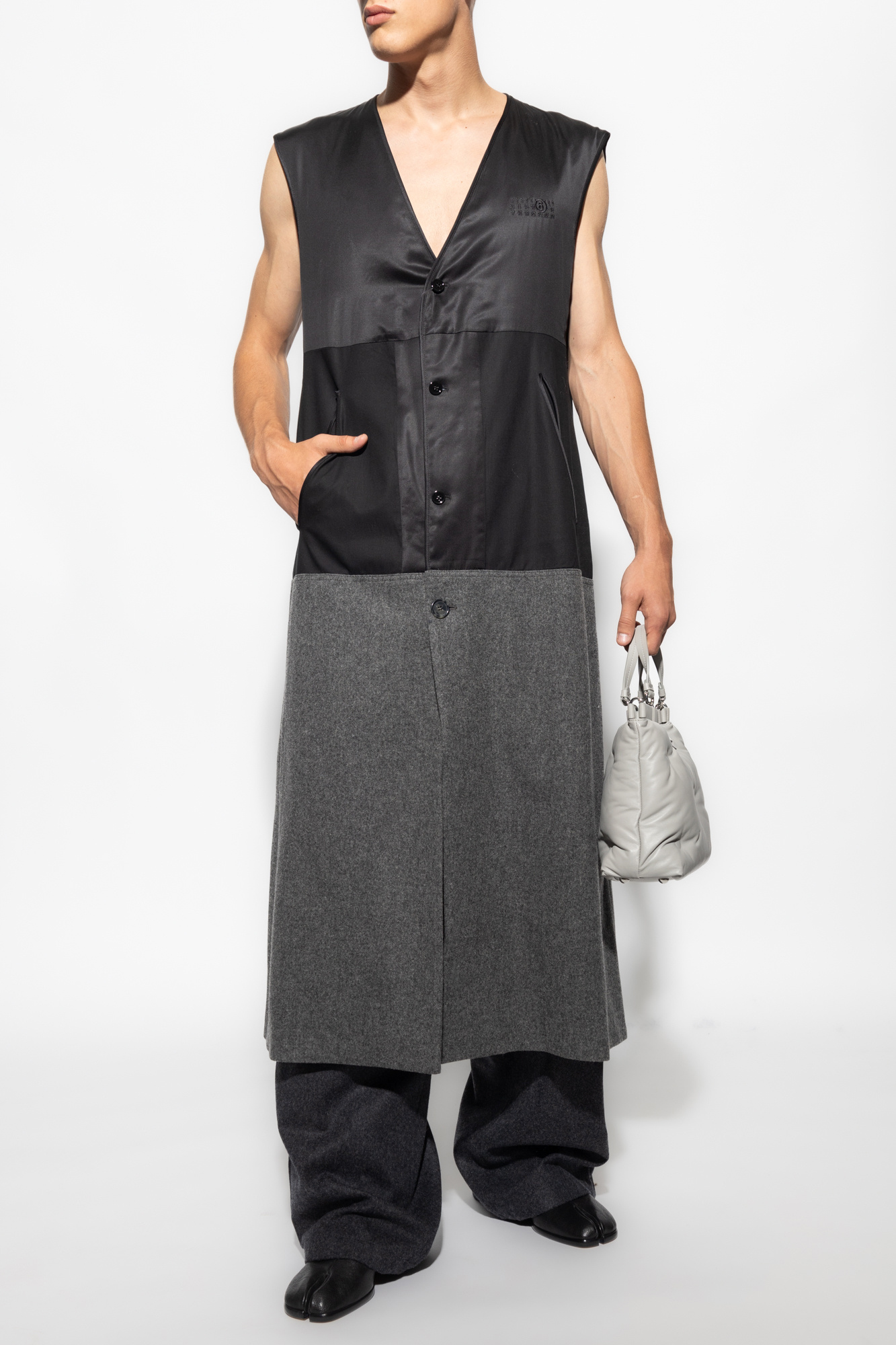 MM6 MAISON MARGIELA SLEEVELESS COAT Sleeveless coat