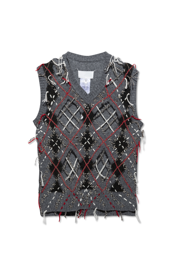 Maison Margiela Vest with vintage effect