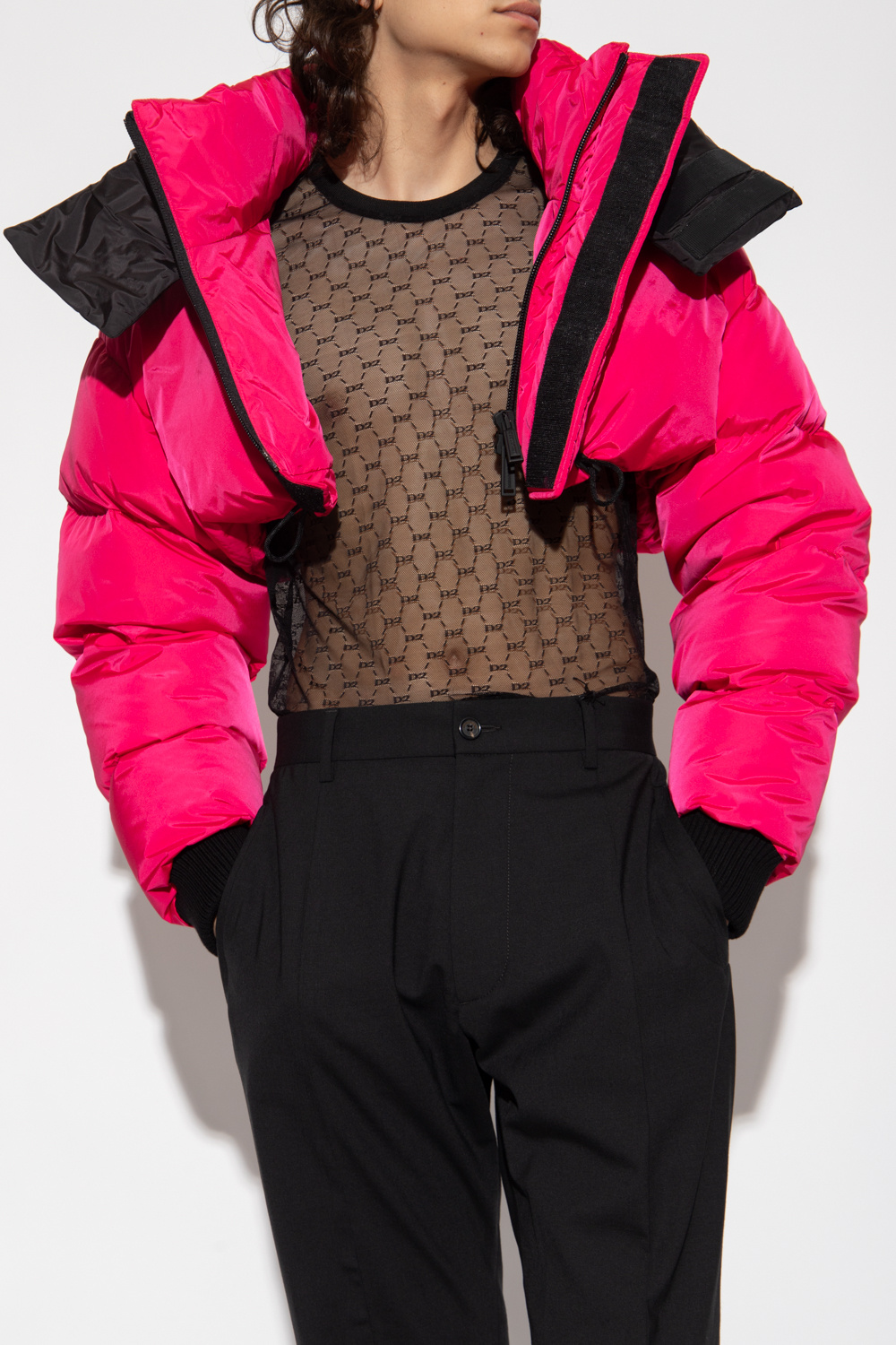 Dsquared2 Cropped down Heavy jacket