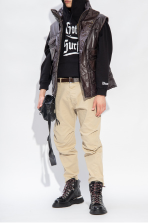 Vest with stand collar od Dsquared2