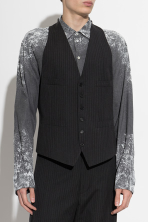 Dsquared2 Chaleco de lana a rayas