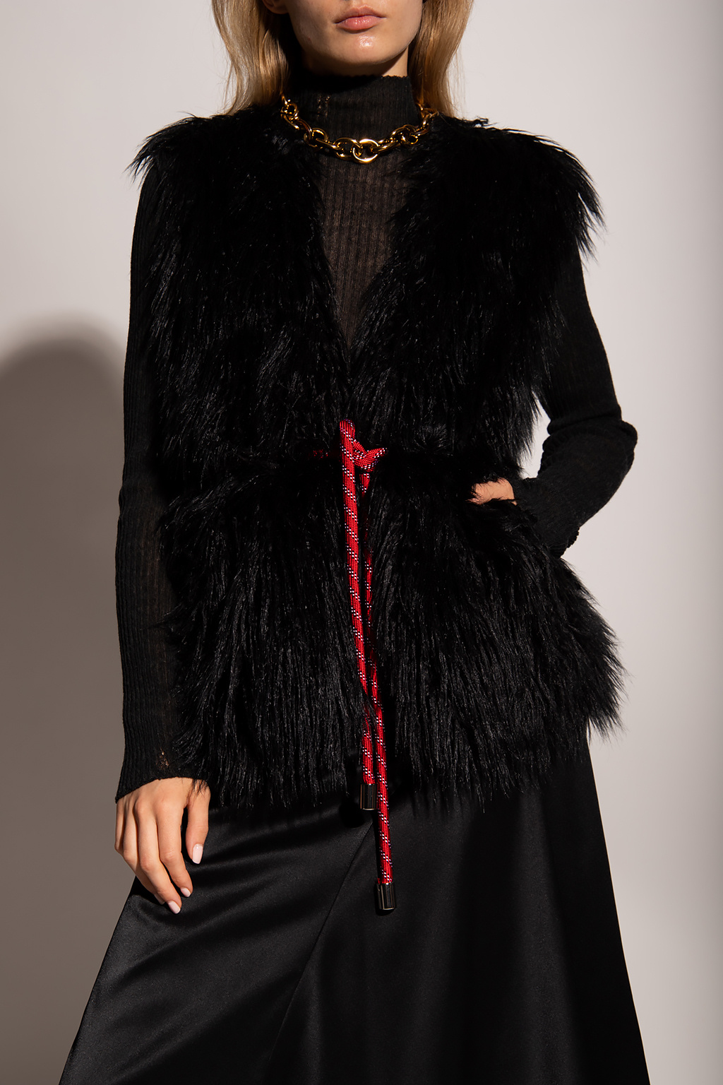 Dsquared2 Faux-fur vest