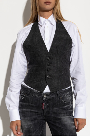Dsquared2 Chaleco a rayas