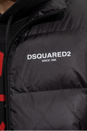 Dsquared2 Puchowa kamizelka z logo